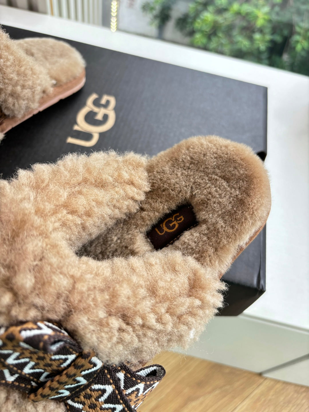 UGG Autumn/Winter Wool Slippers