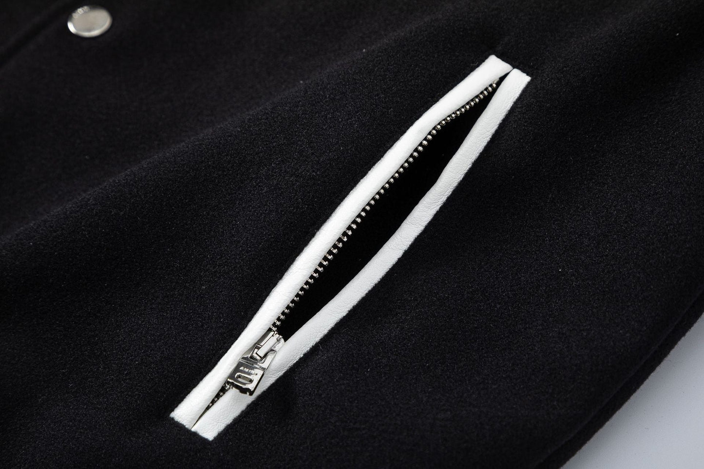 AMRI bone embroidered baseball jacket