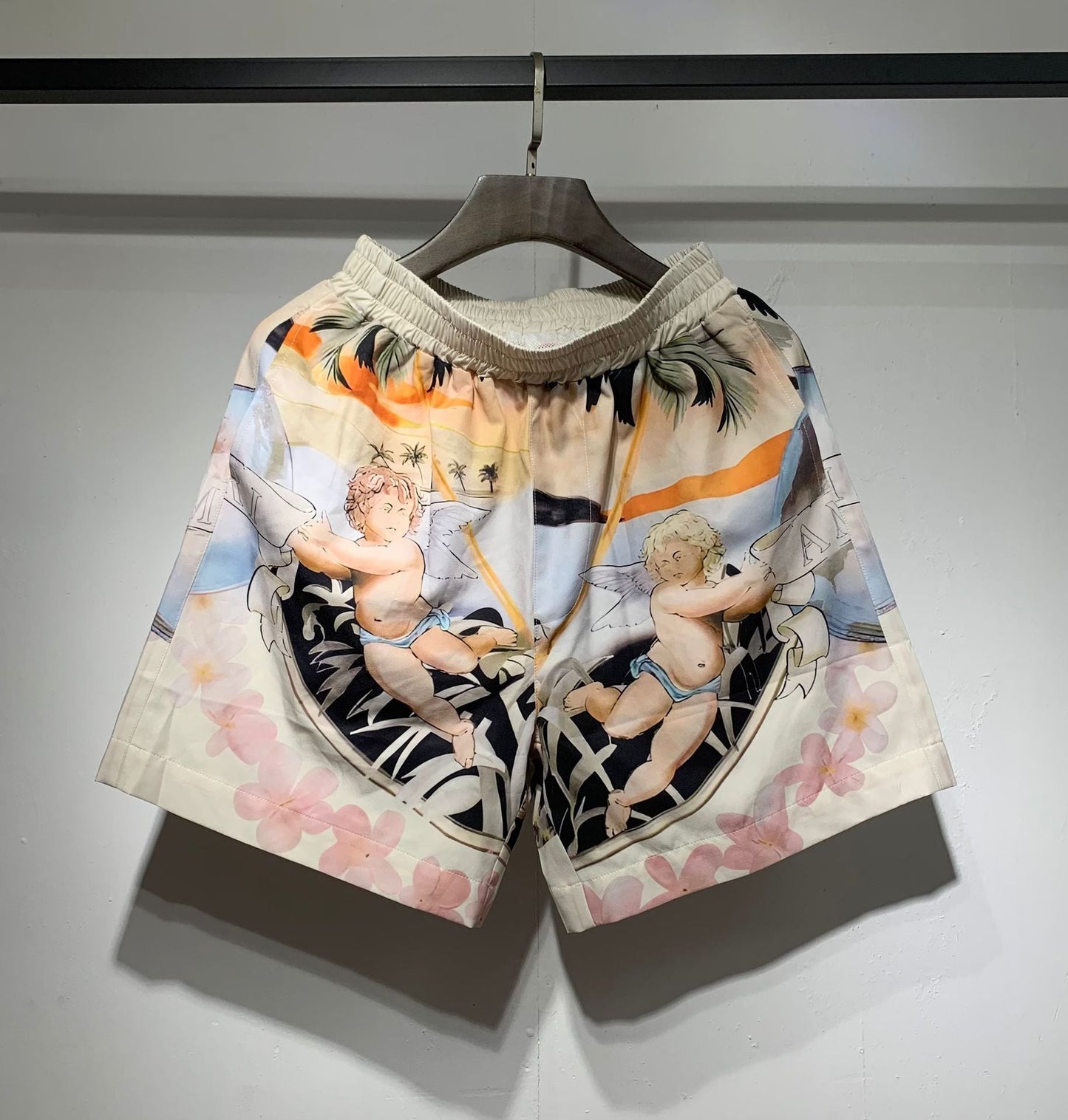 AMRI Men's Cherub Silk Shirt/Short/Suit