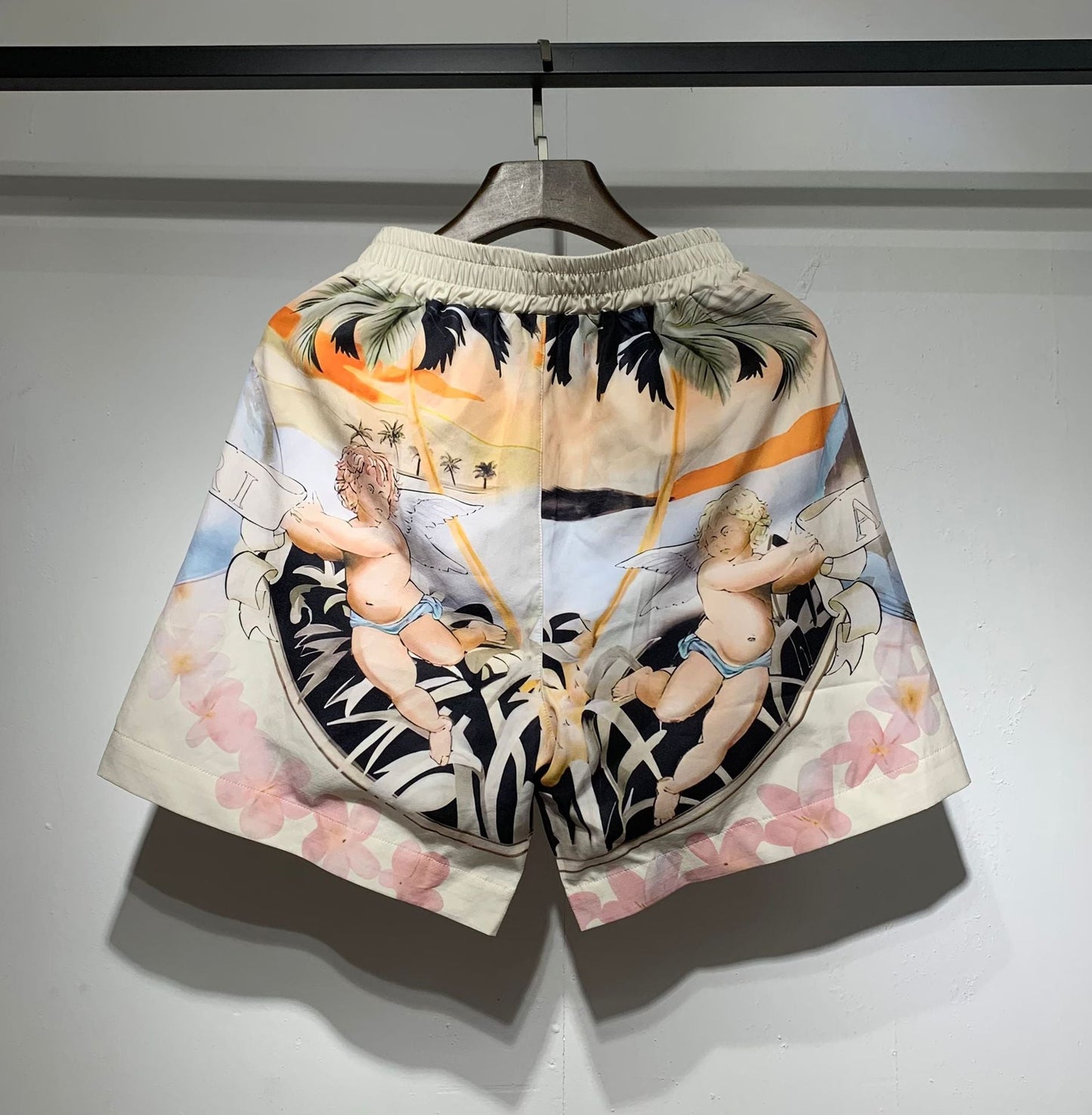 AMRI Men's Cherub Silk Shirt/Short/Suit