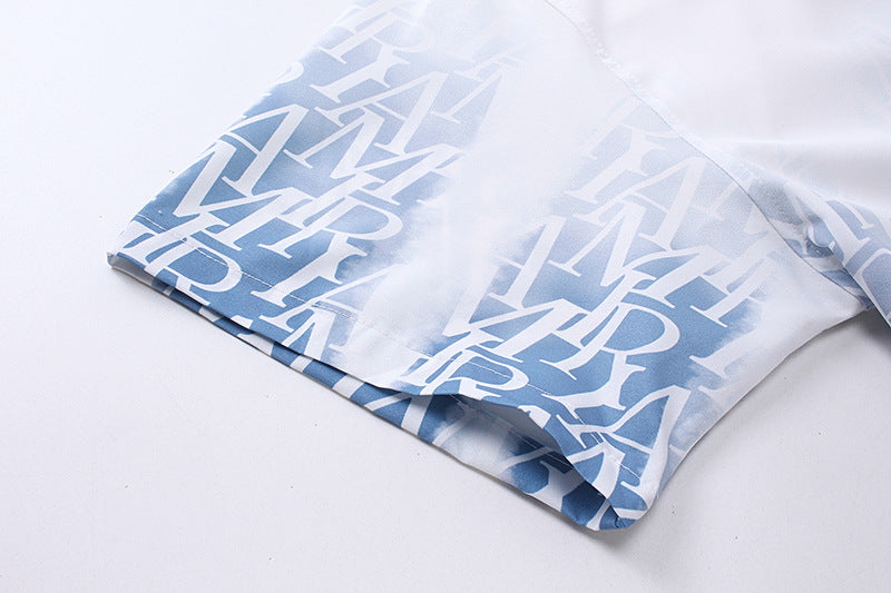 AMRI Allover Logo Printed Shirt