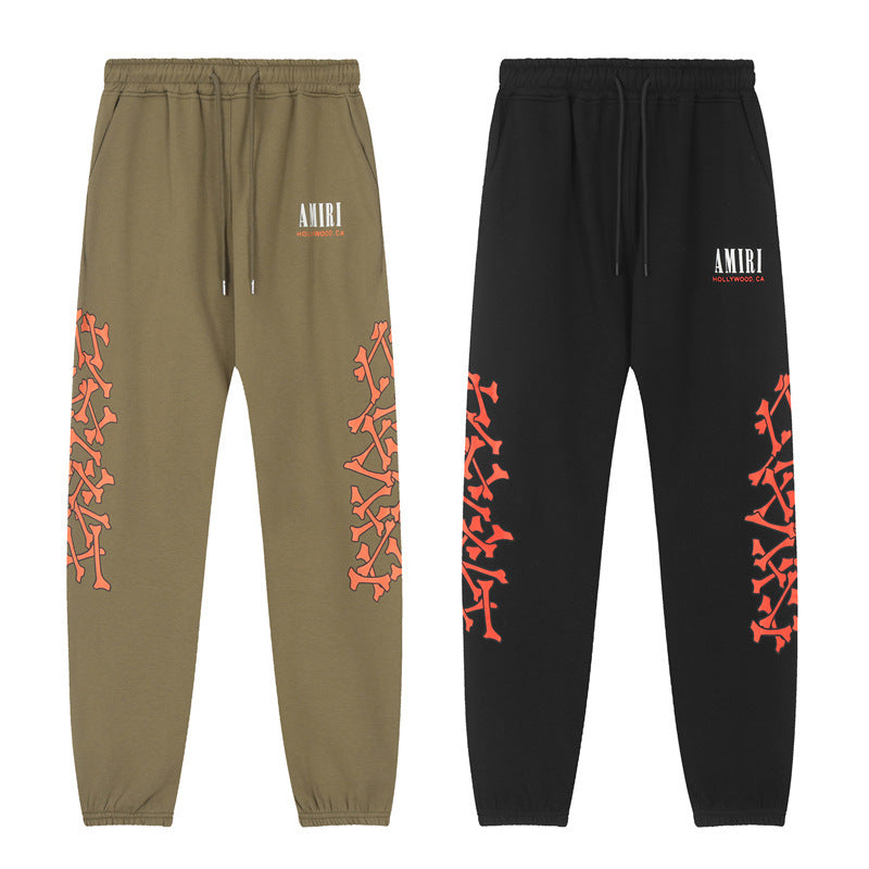 AMRI Printed cotton sweatpants