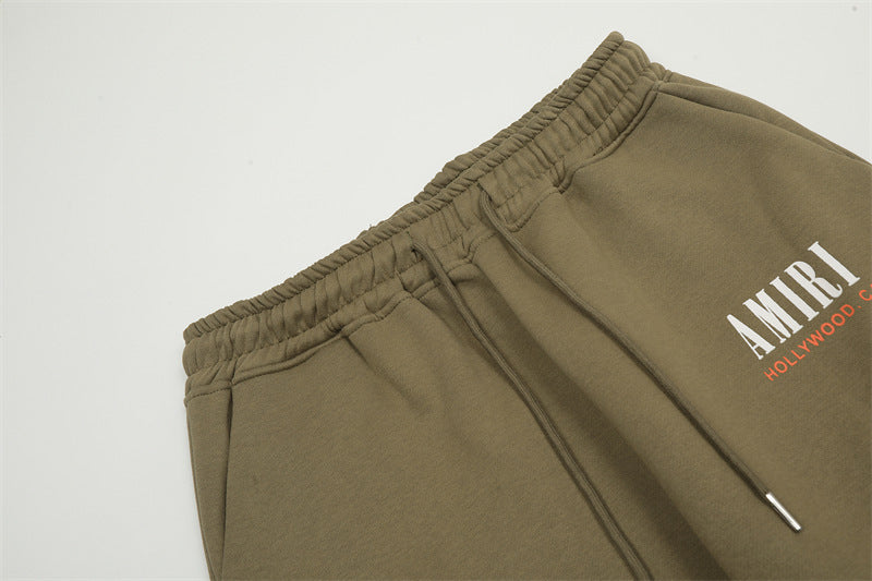 AMRI Printed cotton sweatpants