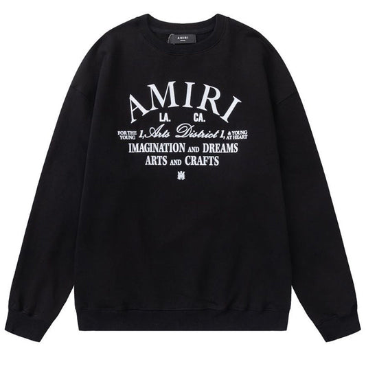 AMRI Arts District Cropped Crew Sweatshirts