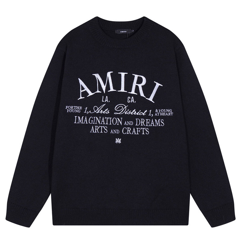 AMRl Logo Knitted Sweater