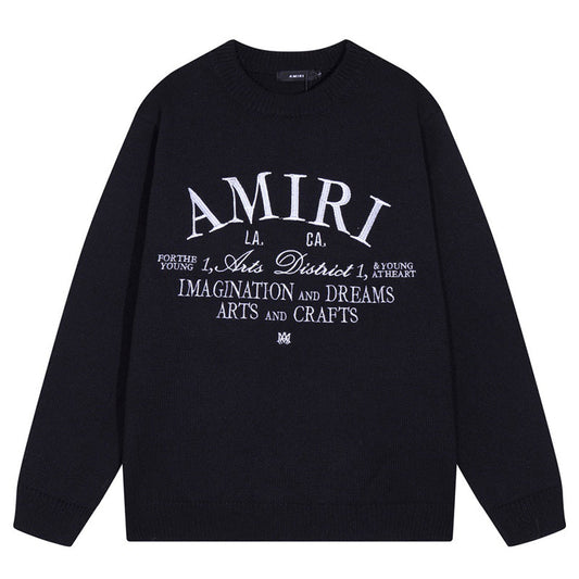 AMRl Logo Knitted Sweater