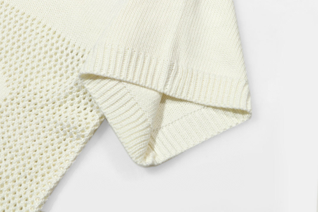 AMRI Logo-Embossed Fine Knit Jumper