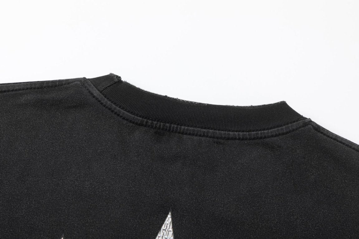 AMRI Vintage Crystal Star T-Shirt