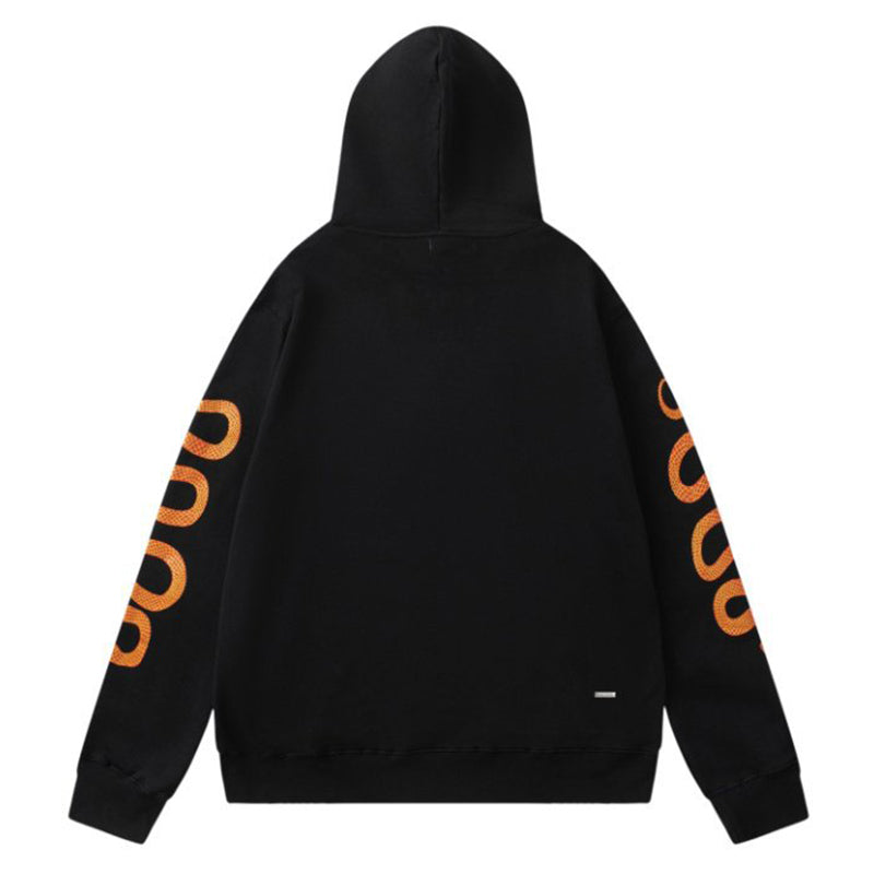 AMRl snake-print Hoodie