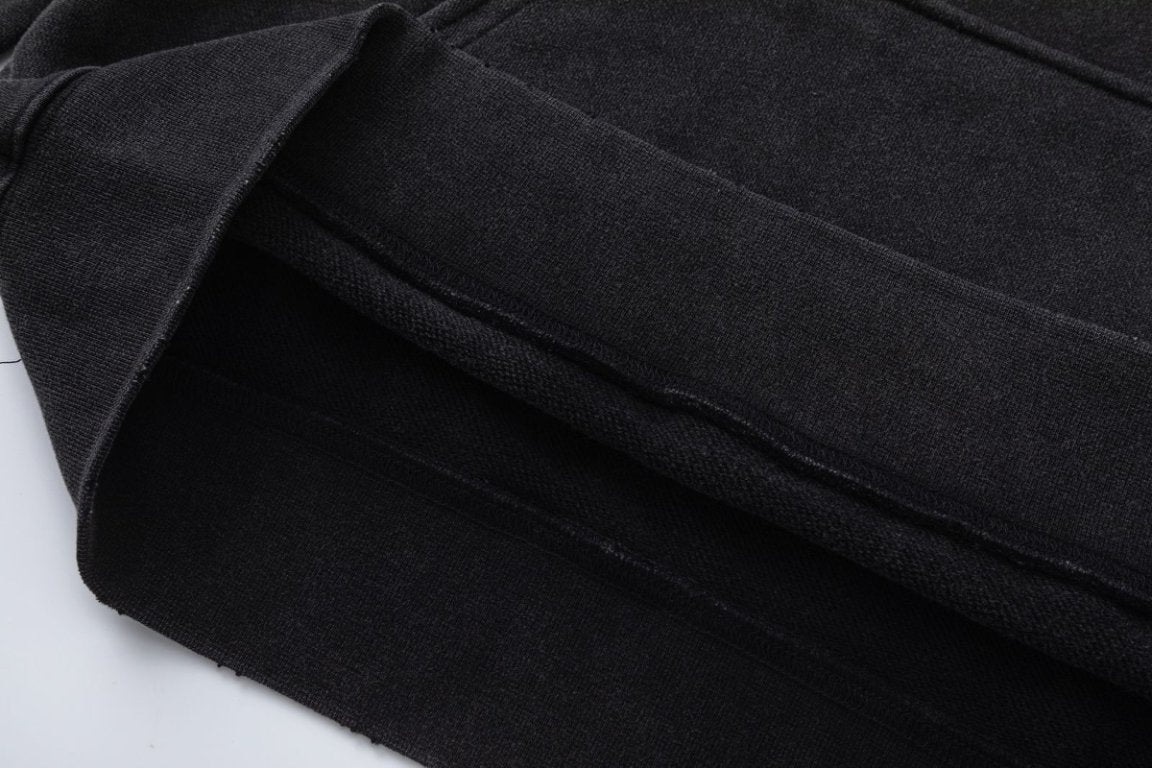 AMRl Lounge Crystal Embellished Cotton Graphic Hoodie