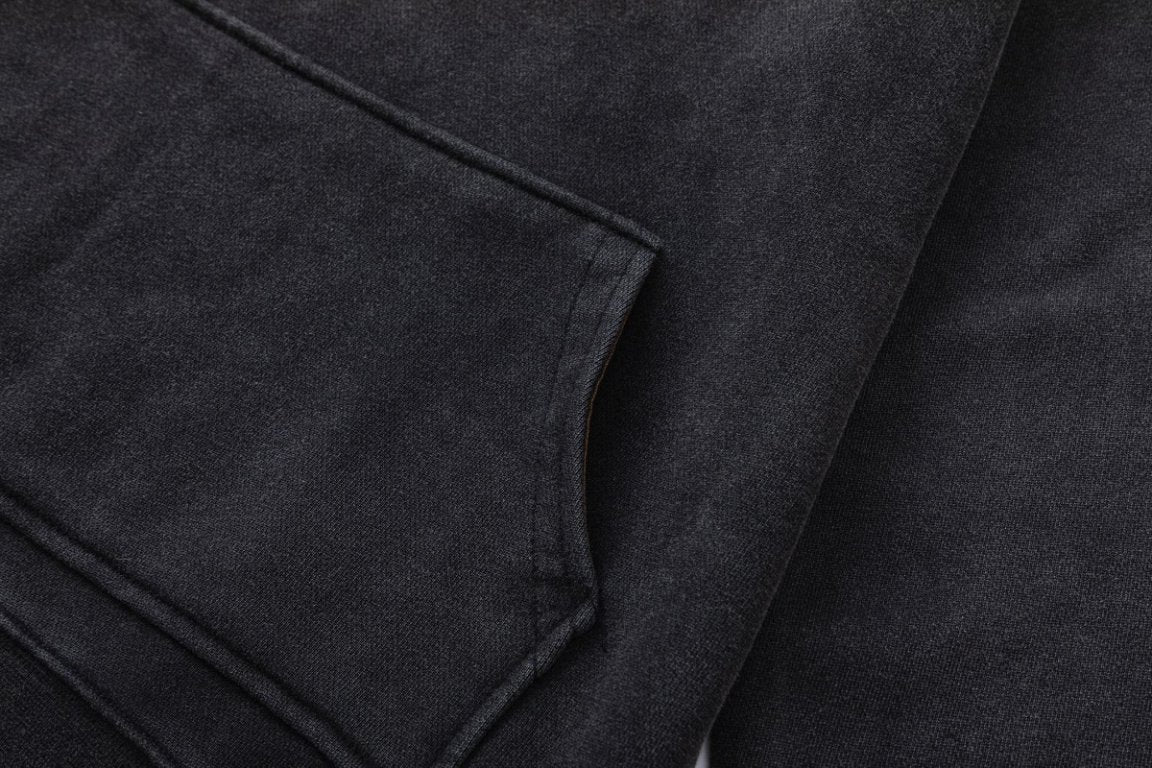 AMRl Lounge Crystal Embellished Cotton Graphic Hoodie