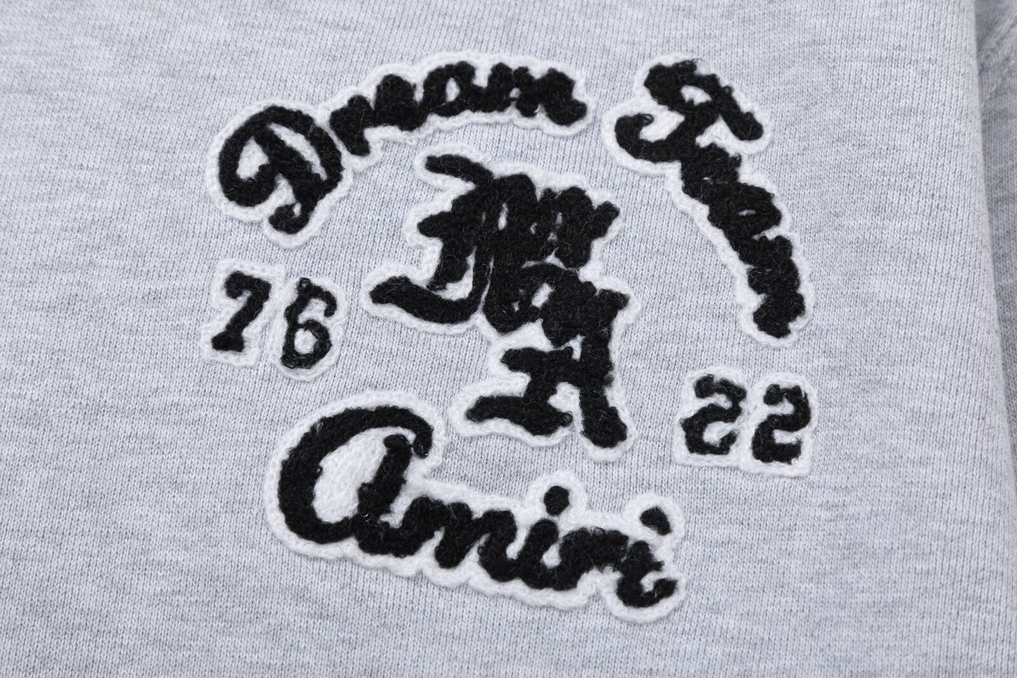 AMRI Embroidered-Logo Hoodies