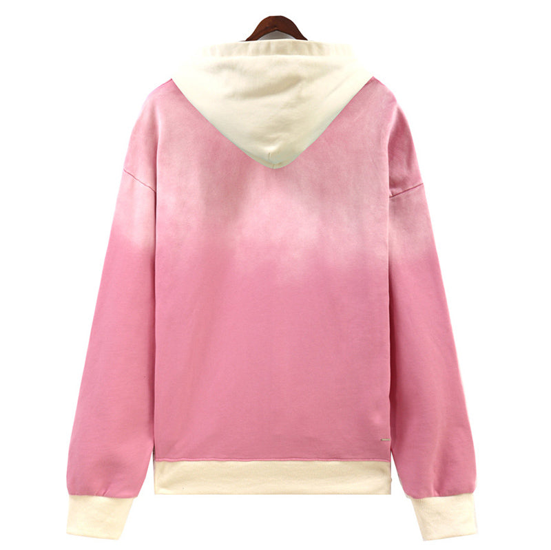 AMRI Logo-Appliqued Colour-Block Cotton-Jersey Hoodies