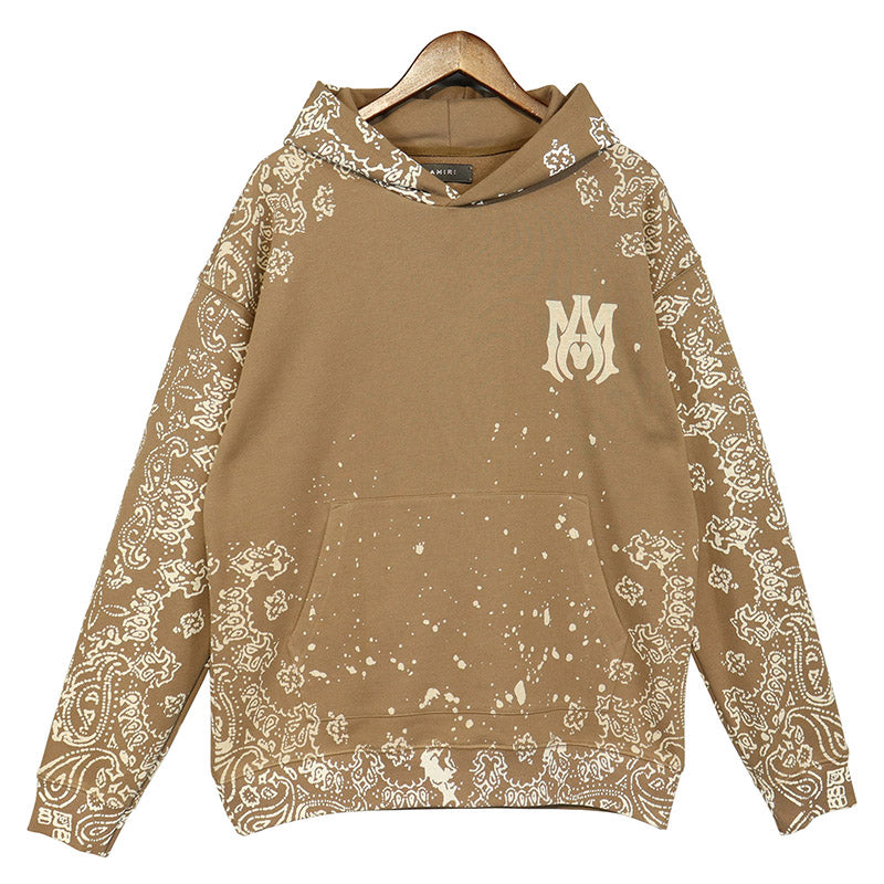 AMRI Bandana Bleach hoodie