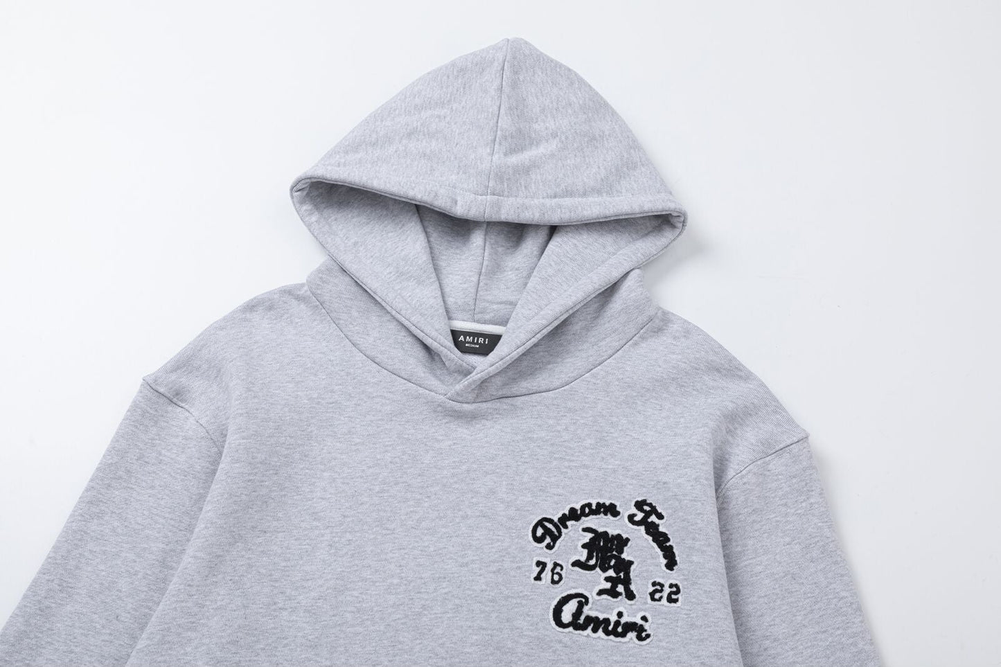 AMRI Embroidered-Logo Hoodies