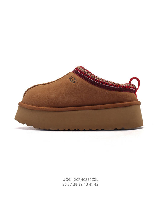 UGG Wool-Lined Winter Slippers