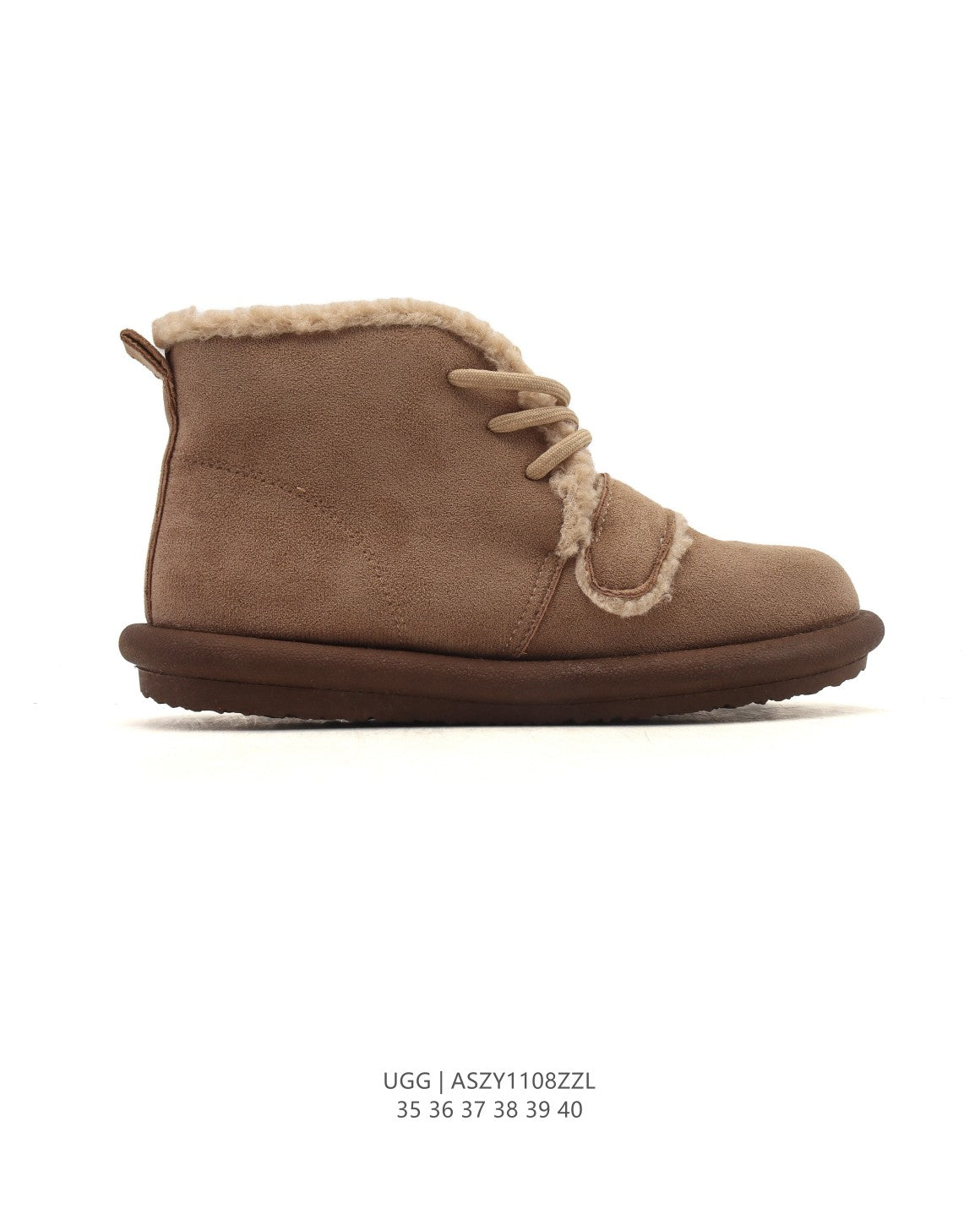 UGG Mid-Height Sheepskin Snow Boots