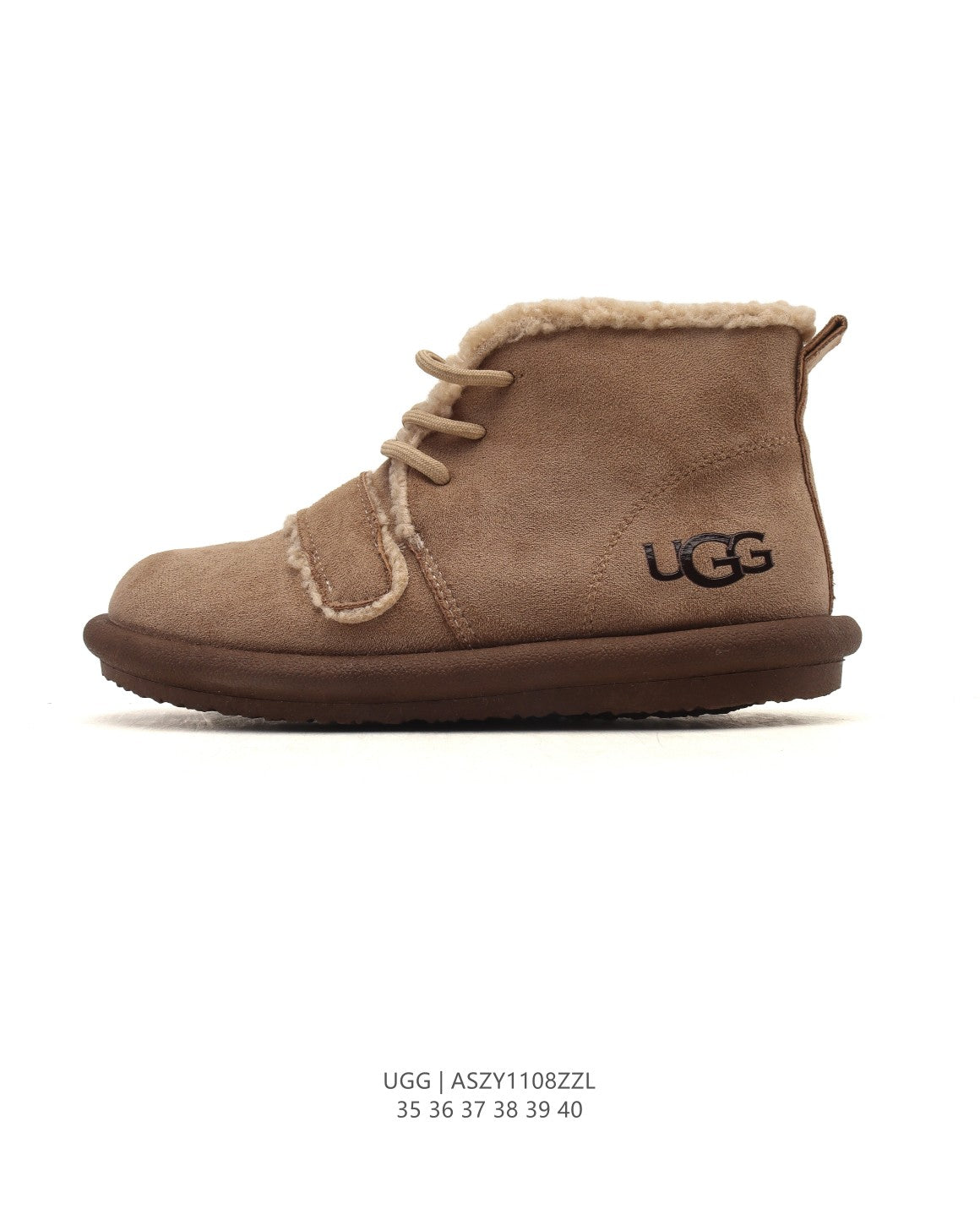 UGG Mid-Height Sheepskin Snow Boots