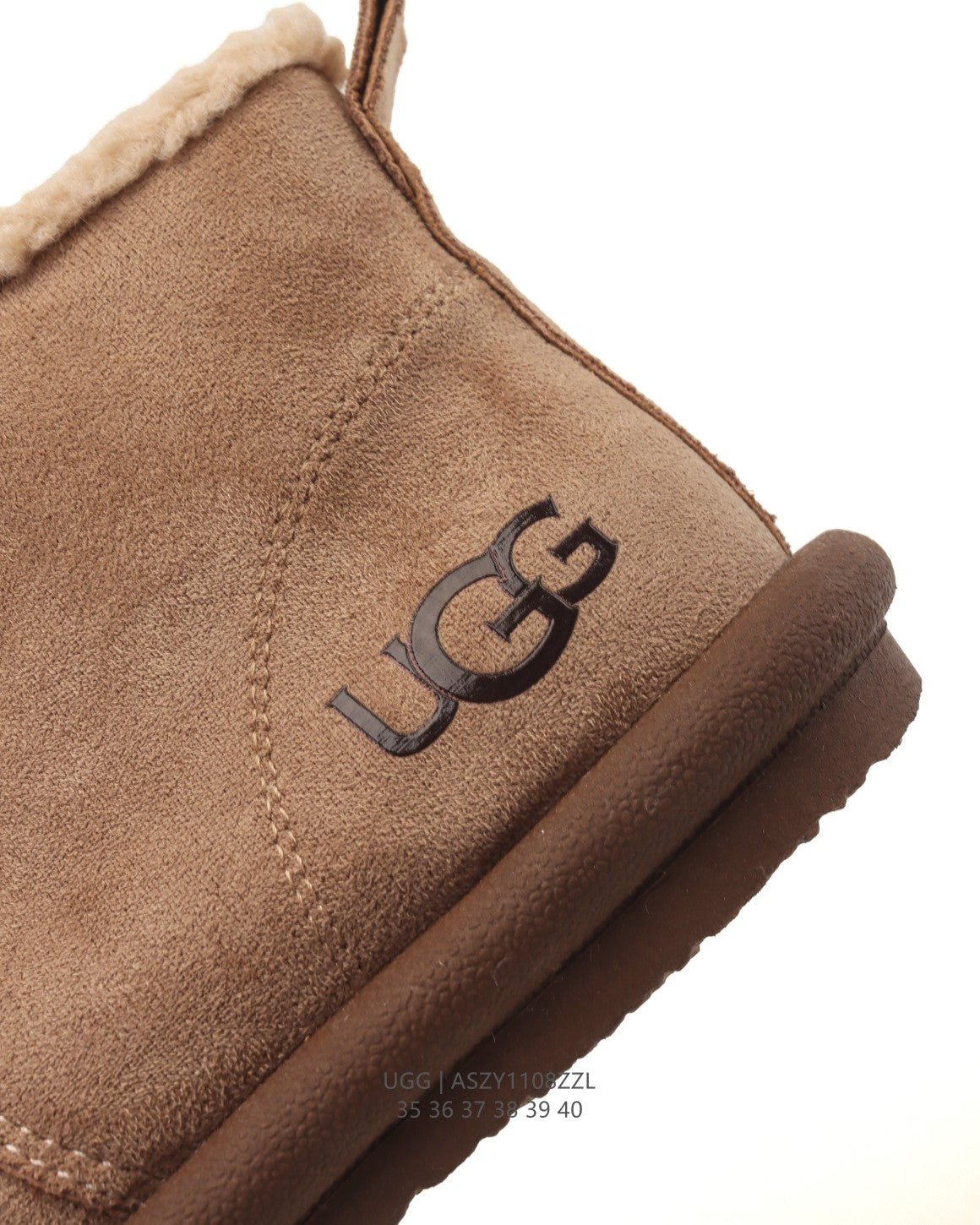 UGG Mid-Height Sheepskin Snow Boots