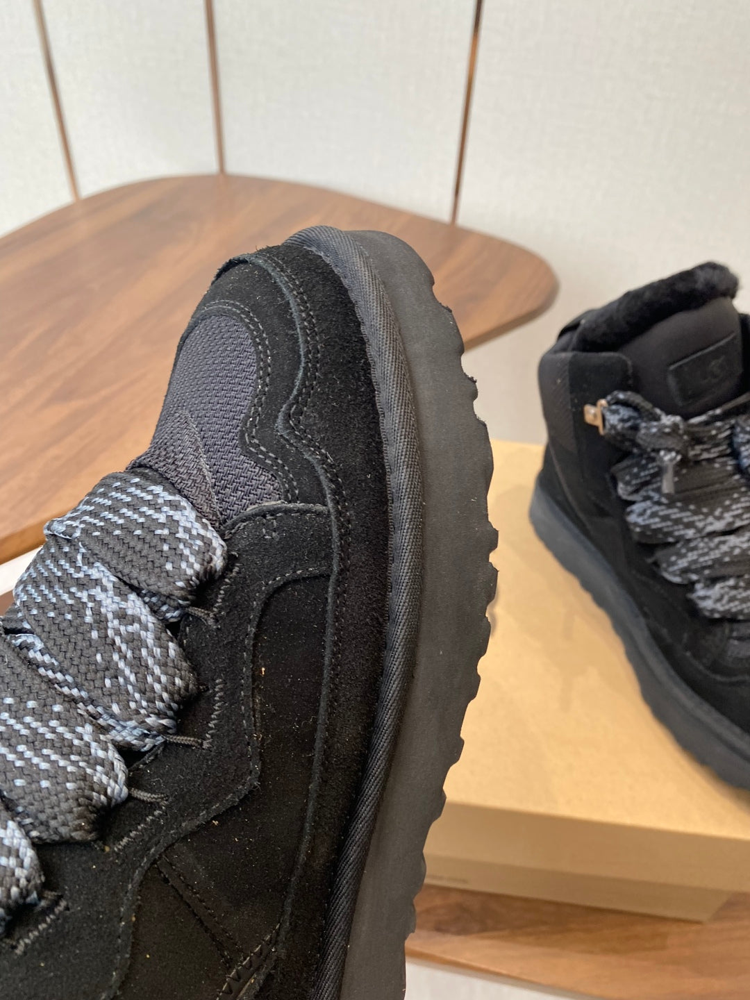 UGG Knitted Shearling Snow Boots