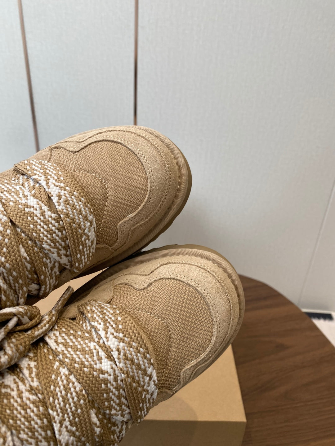 UGG Knitted Shearling Snow Boots