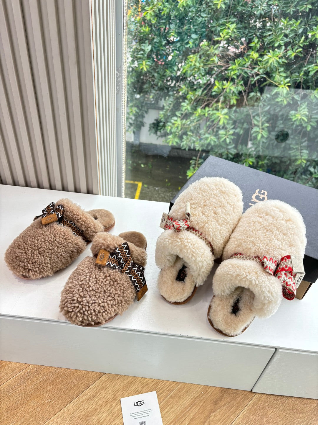 UGG Autumn/Winter Wool Slippers