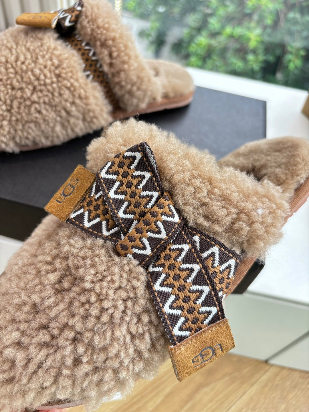 UGG Autumn/Winter Wool Slippers