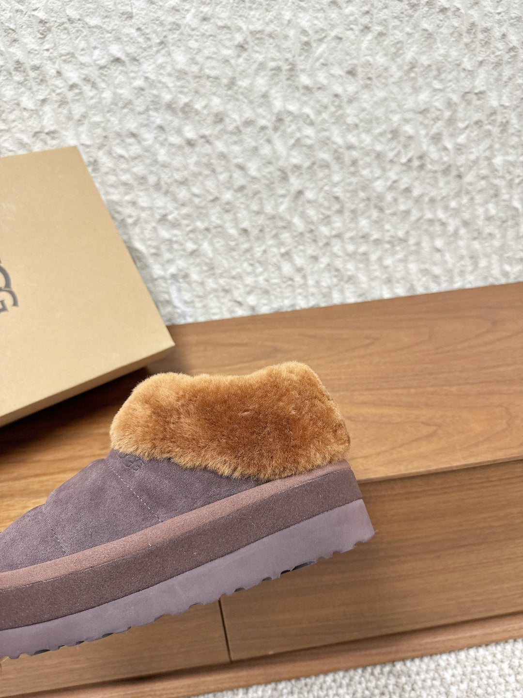 UGG Sheepskin Fur-Lined Slippers – Autumn/Winter Collection