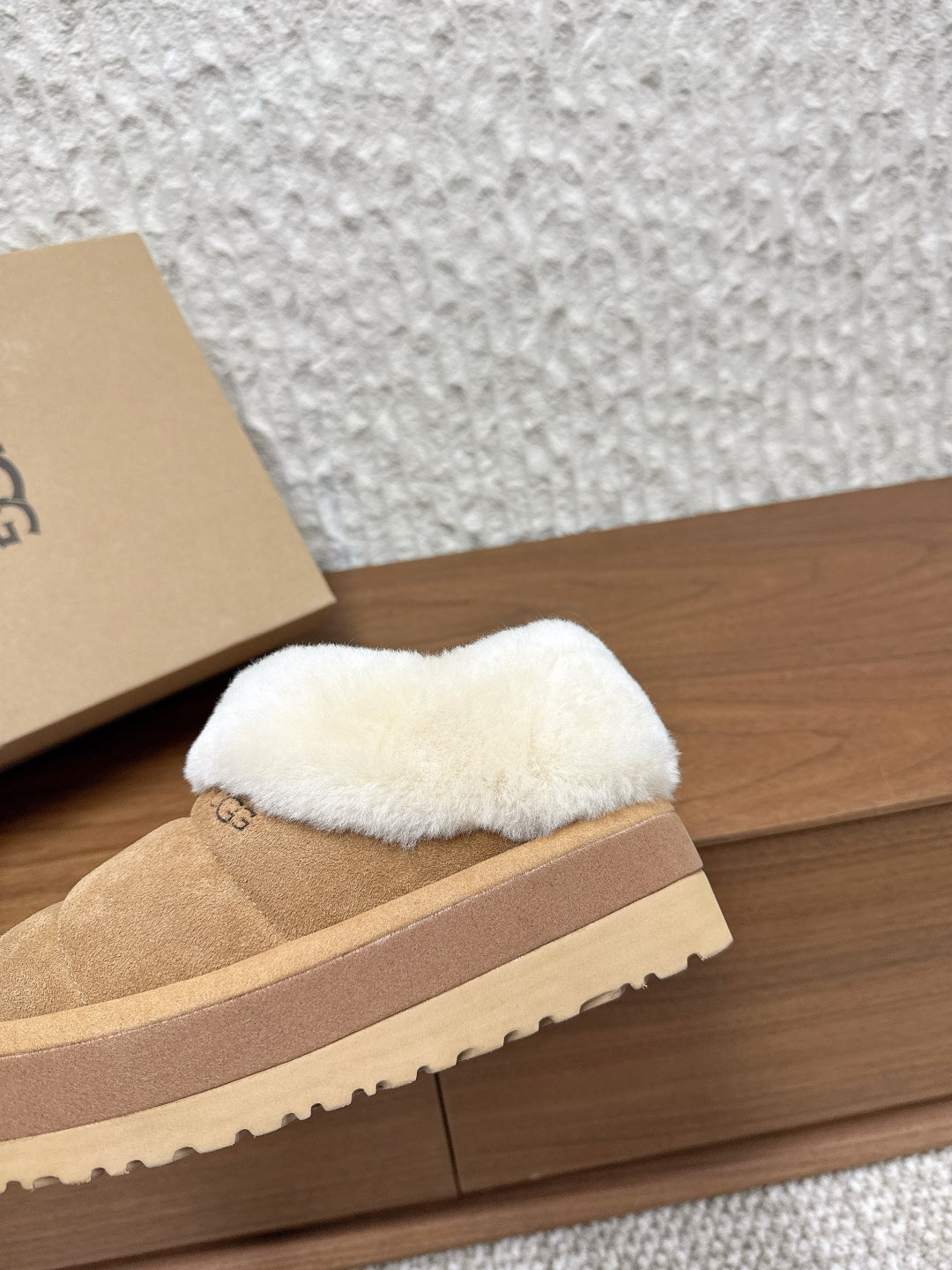 UGG Sheepskin Fur-Lined Slippers – Autumn/Winter Collection