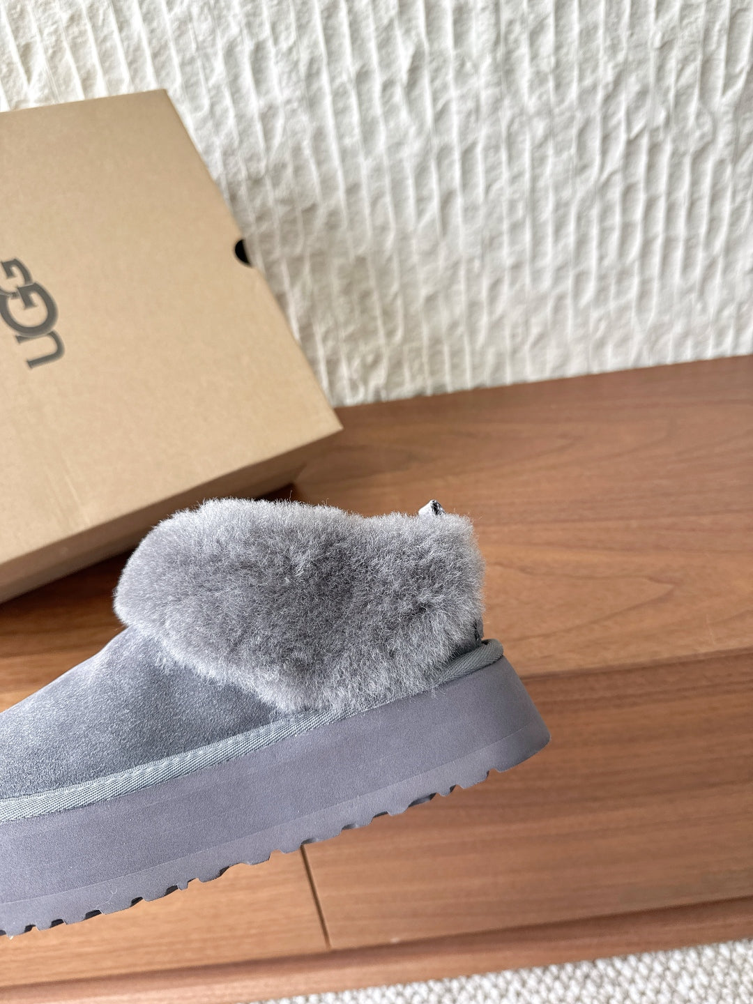 UGG Sheepskin Fur-Lined Slippers – Autumn/Winter Collection