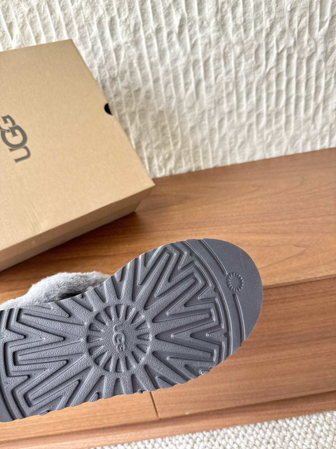 UGG Sheepskin Fur-Lined Slippers – Autumn/Winter Collection