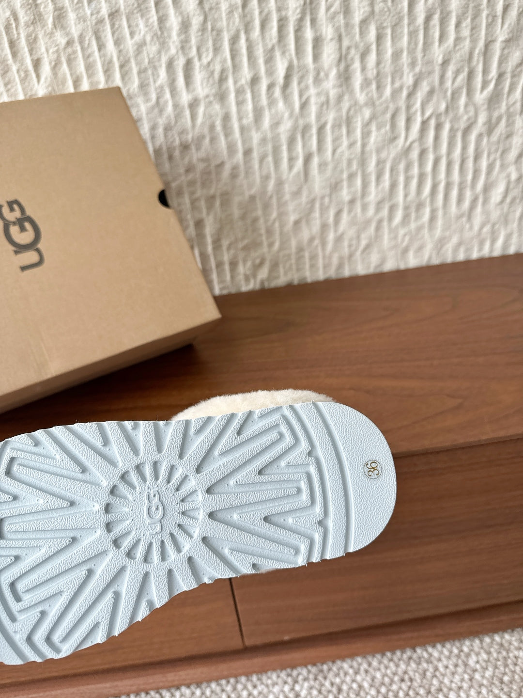 UGG Sheepskin Fur-Lined Slippers – Autumn/Winter Collection