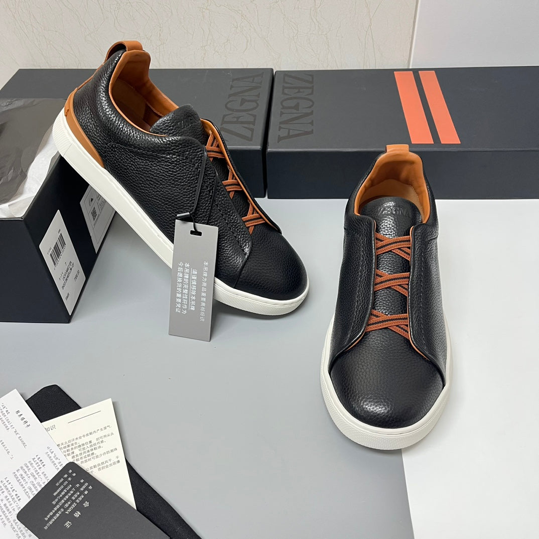 Zegna SECONDSKIN Triple Stitch™ Casual Sneakers