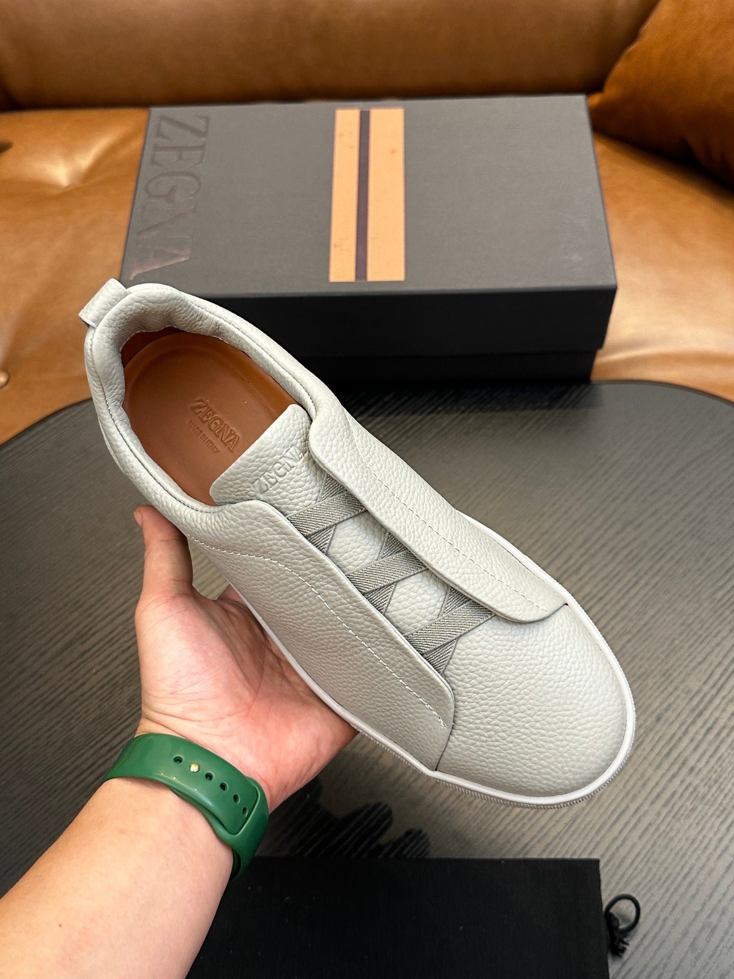 Zegna Triple Stitch™ Low-Top Sneakers