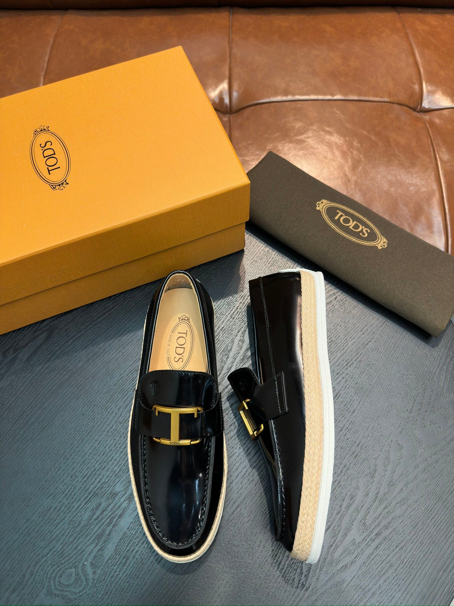 Tod's Gommino Calfskin Loafers