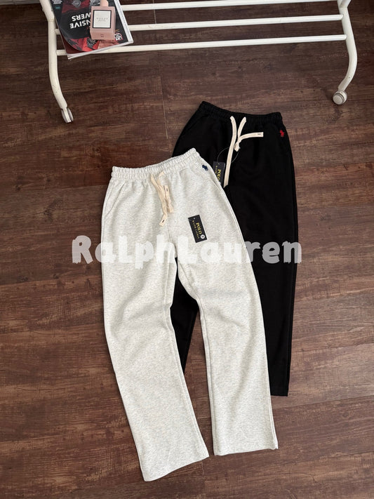 Ralph Lauren Cotton Loose Straight Sweatpants – 2025 Autumn Collection