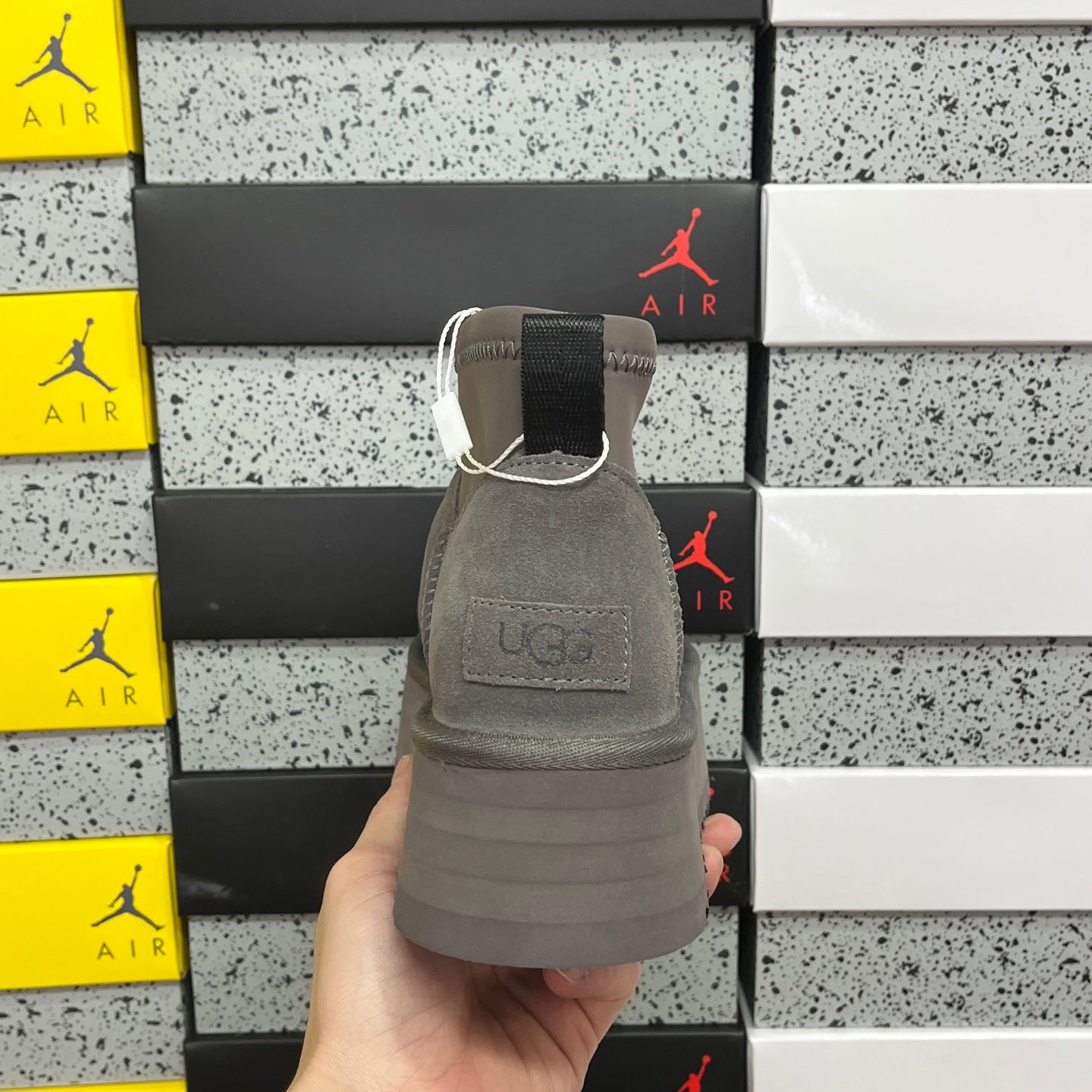 UGG Platform Low-Cut Snow Boots