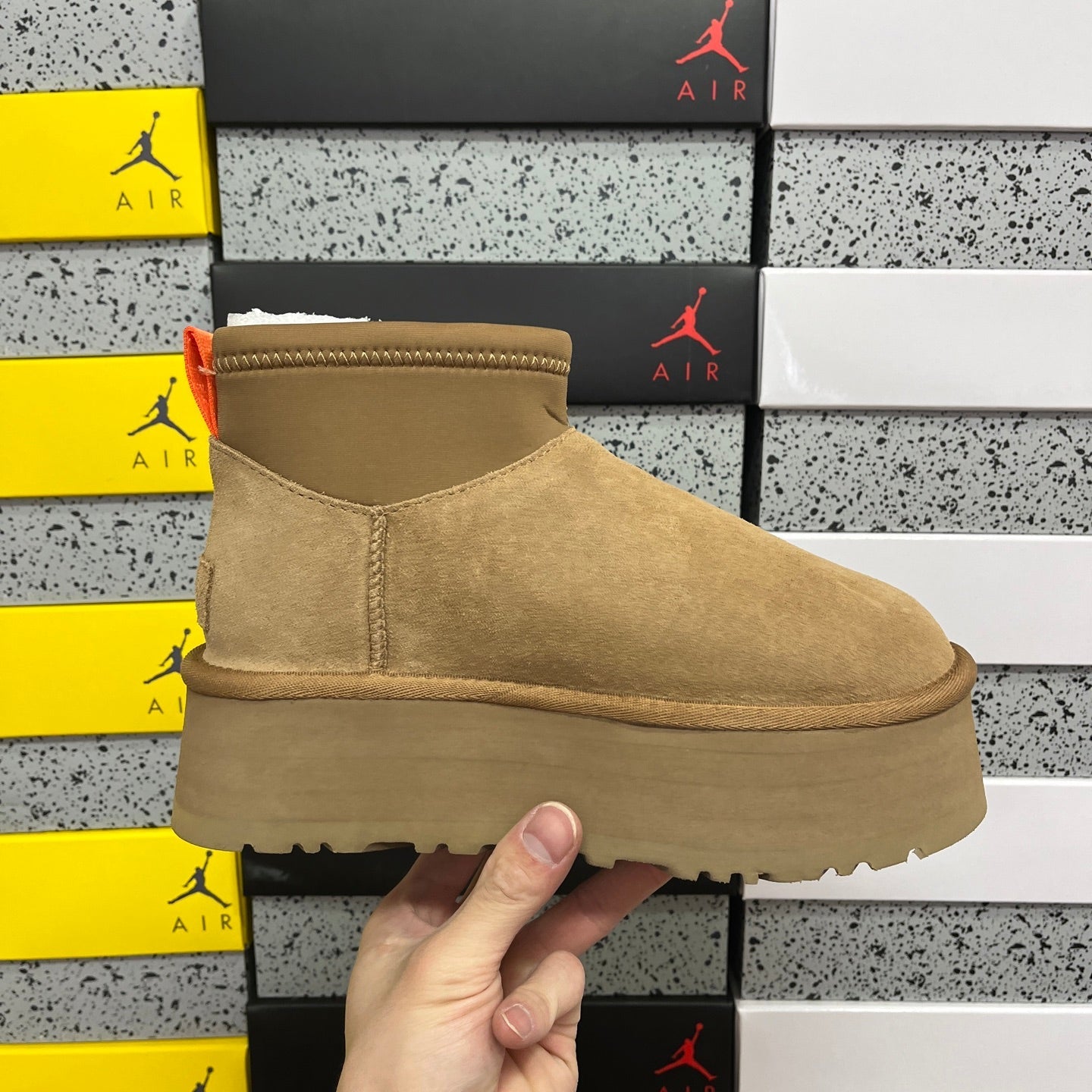 UGG Platform Low-Cut Snow Boots