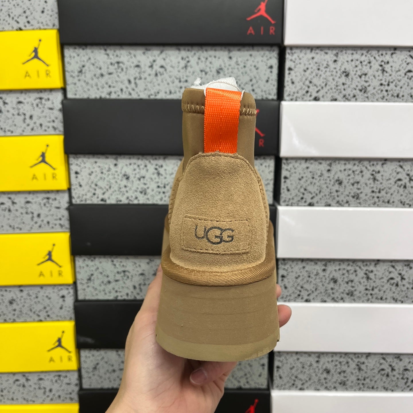 UGG Platform Low-Cut Snow Boots