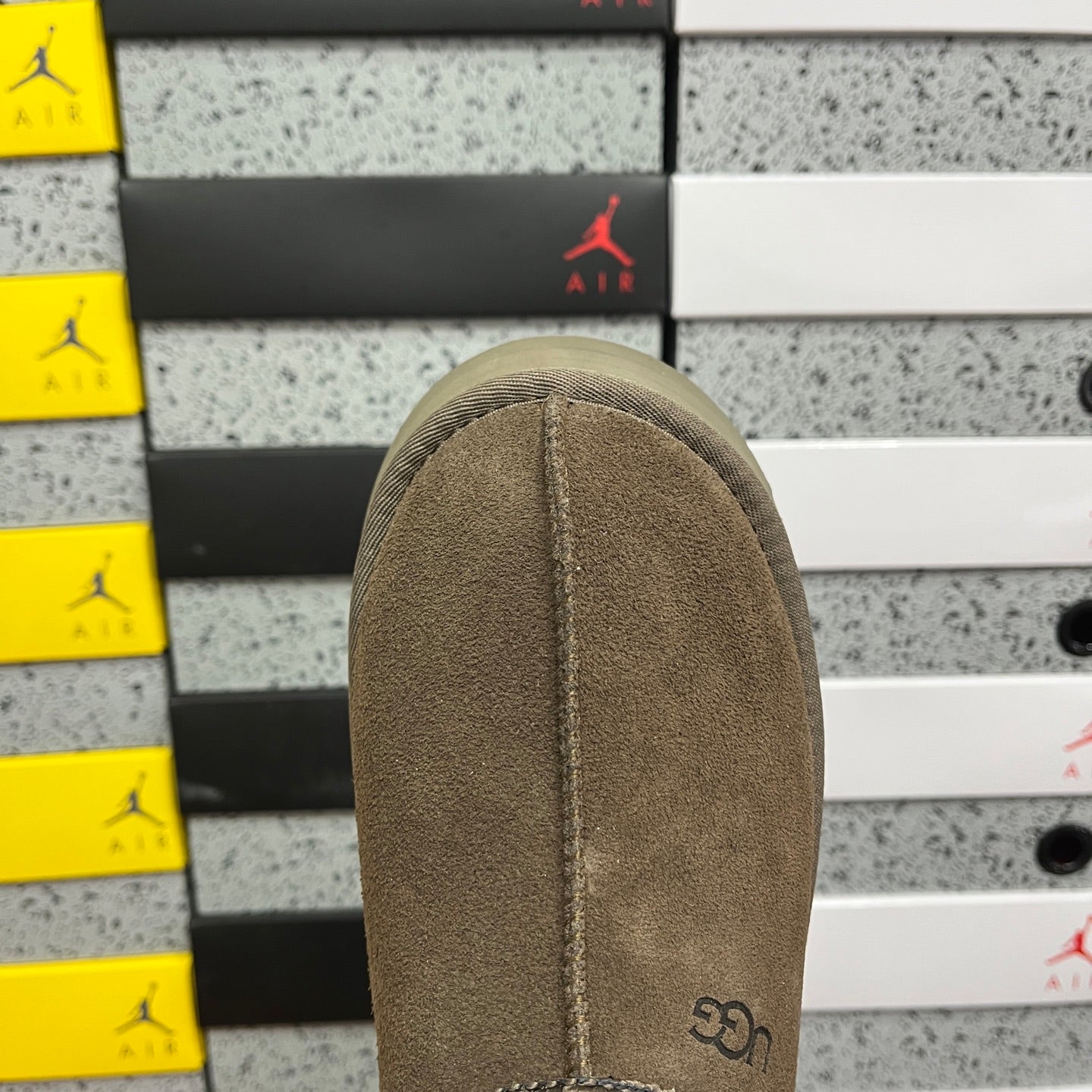 UGG Thick-Soled Low-Cut Fur Snow Boots