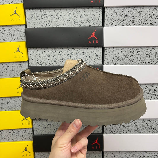 UGG Thick-Soled Low-Cut Fur Snow Boots