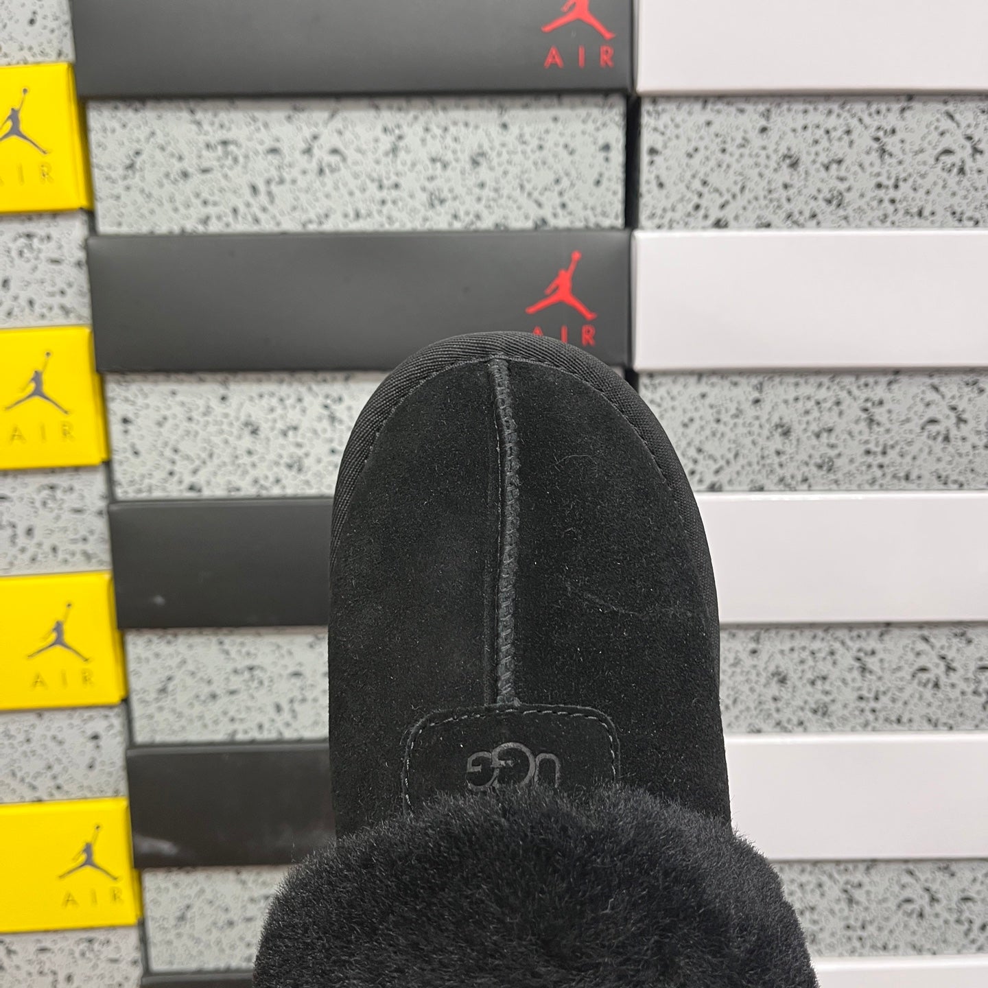 UGG Thick-Soled Low-Cut Fur Snow Boots