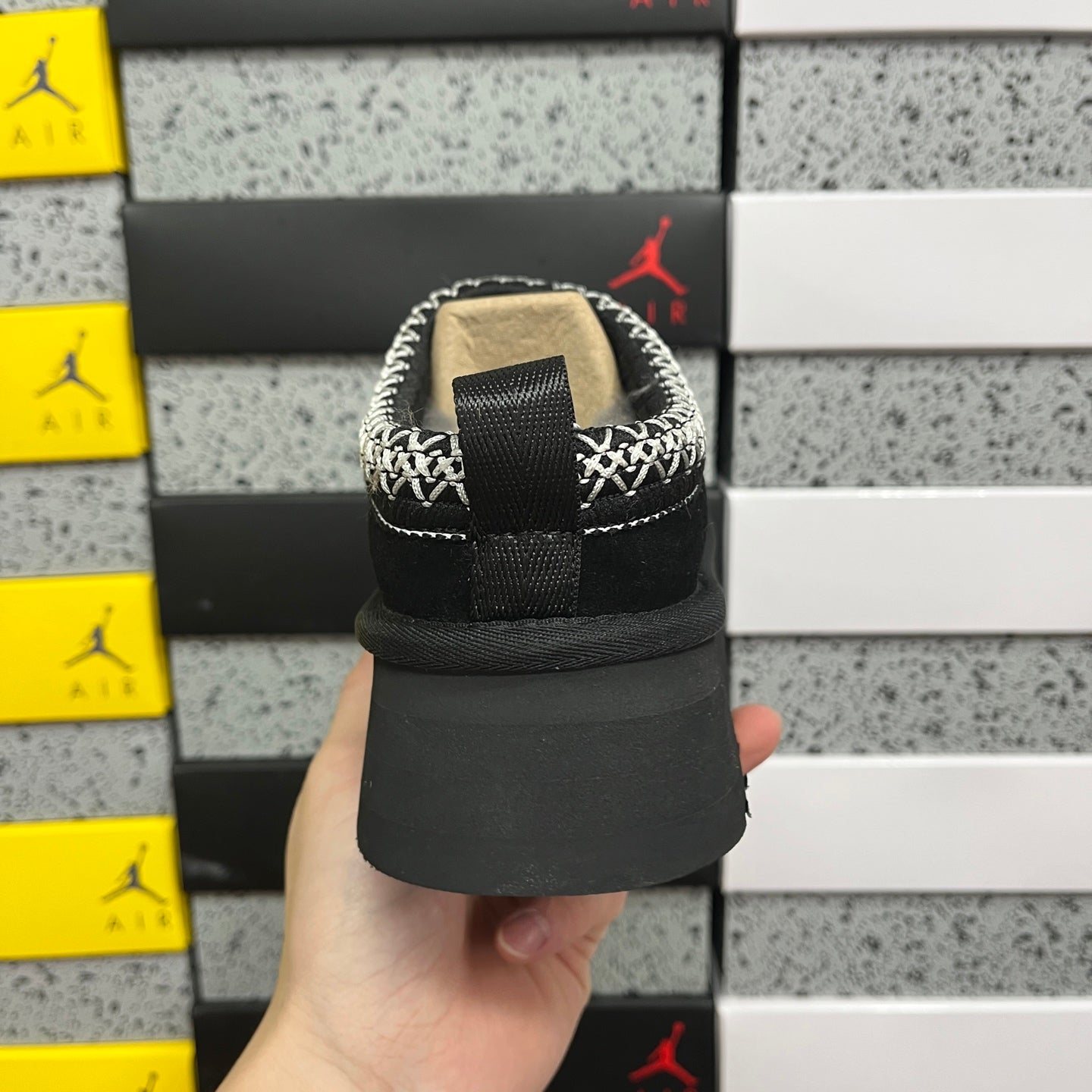 UGG Thick-Soled Low-Cut Fur Snow Boots