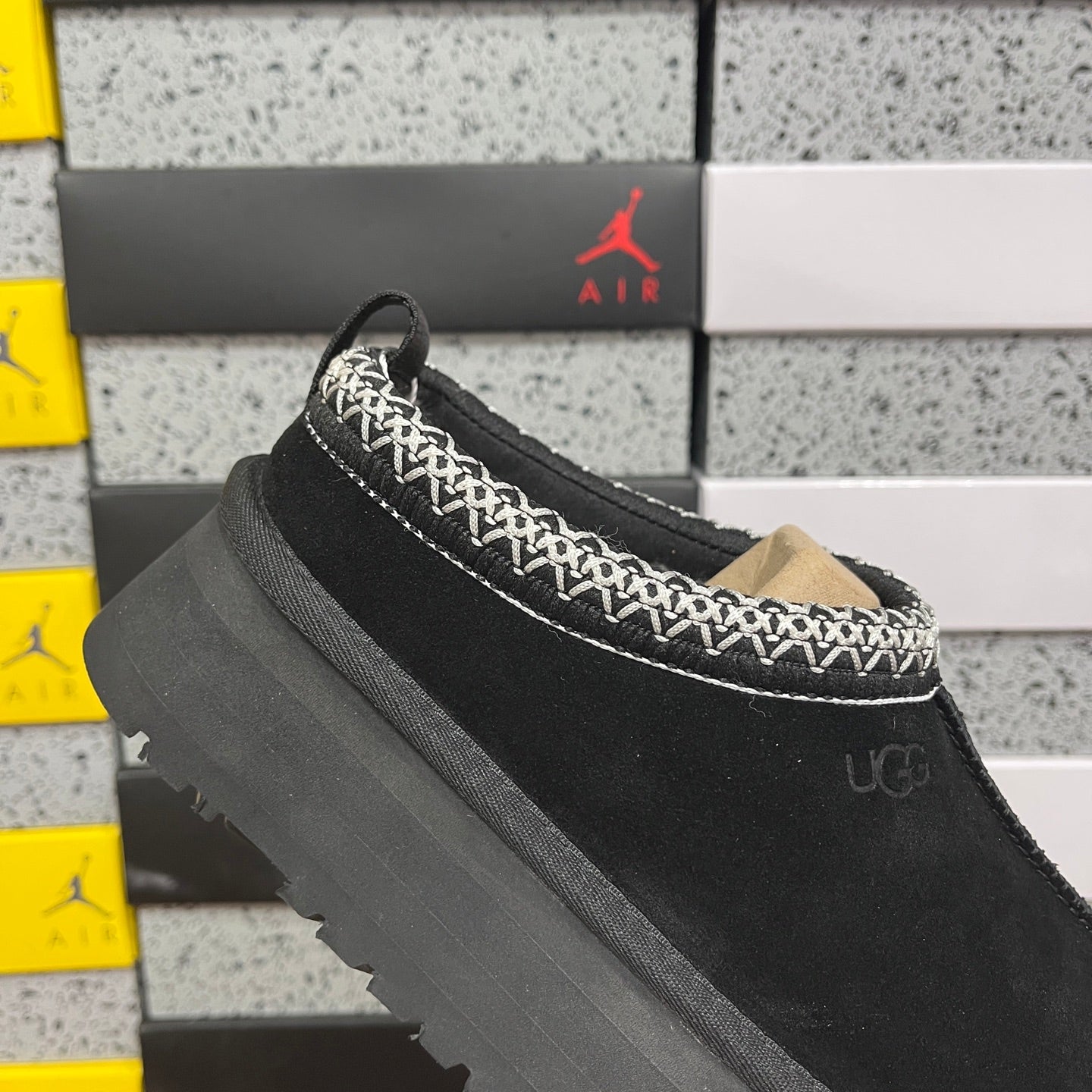 UGG Thick-Soled Low-Cut Fur Snow Boots