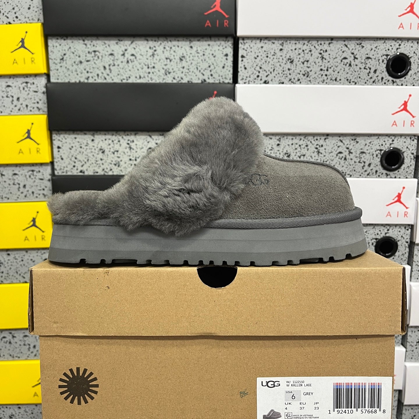 UGG Thick-Soled Low-Cut Fur Snow Boots