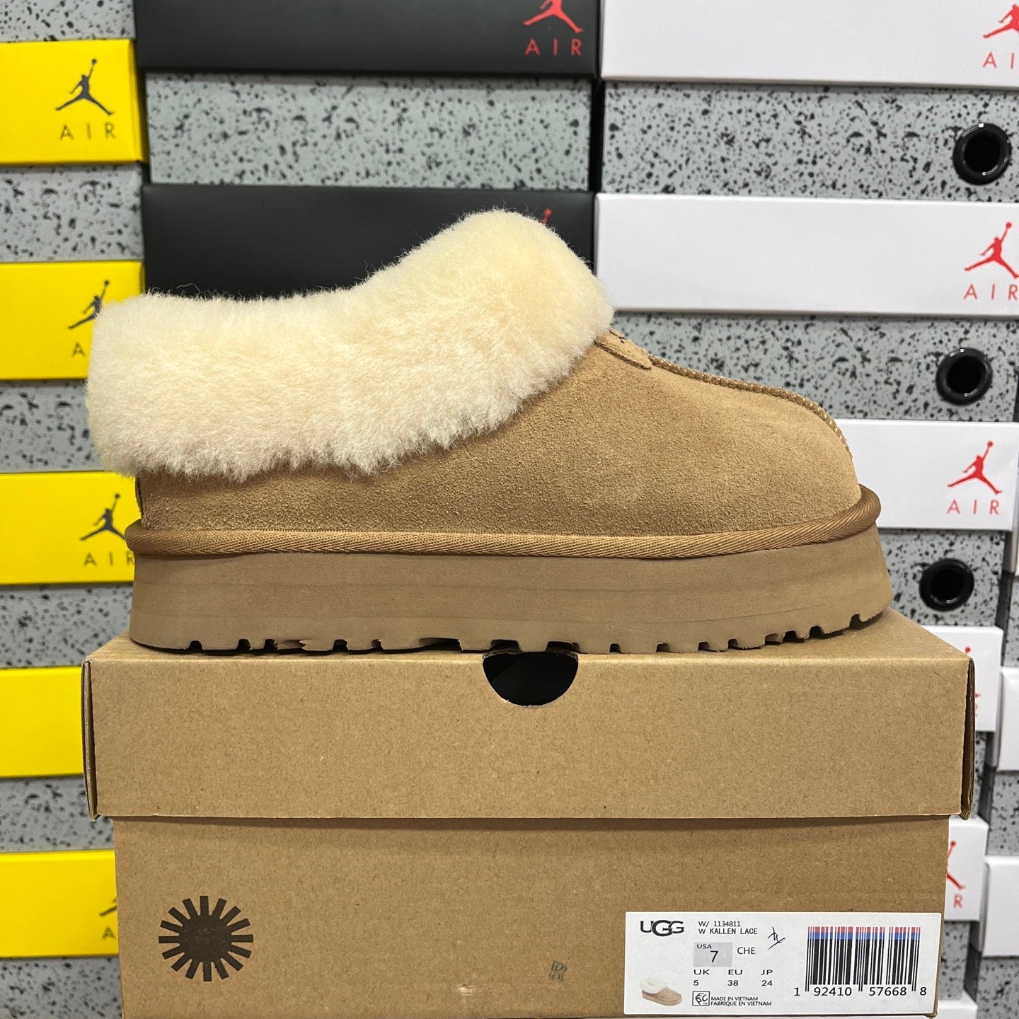 UGG Thick-Soled Low-Cut Fur Snow Boots