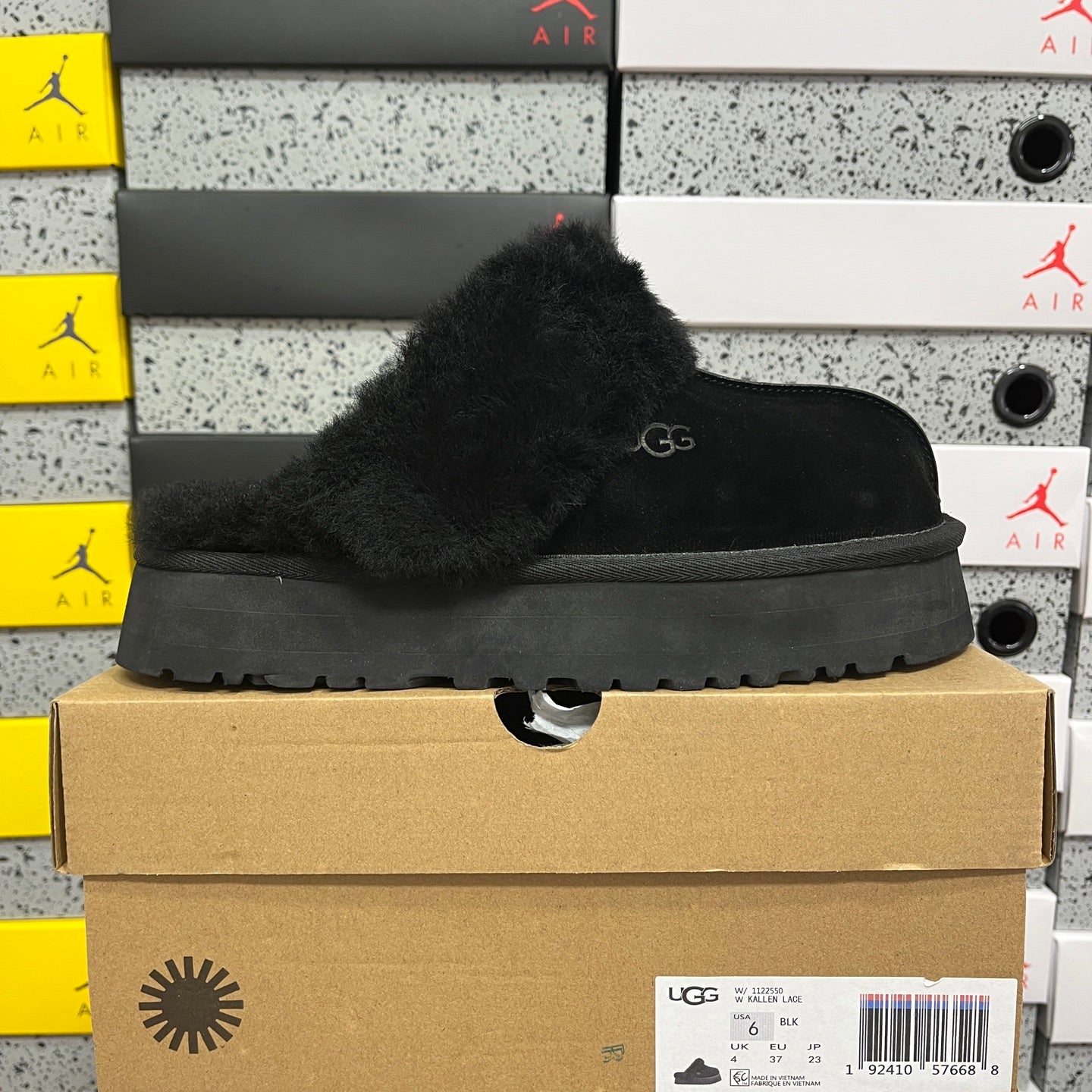 UGG Thick-Soled Low-Cut Fur Snow Boots