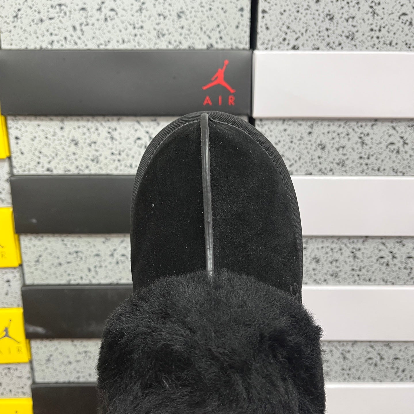 UGG Thick-Soled Low-Cut Fur Snow Boots