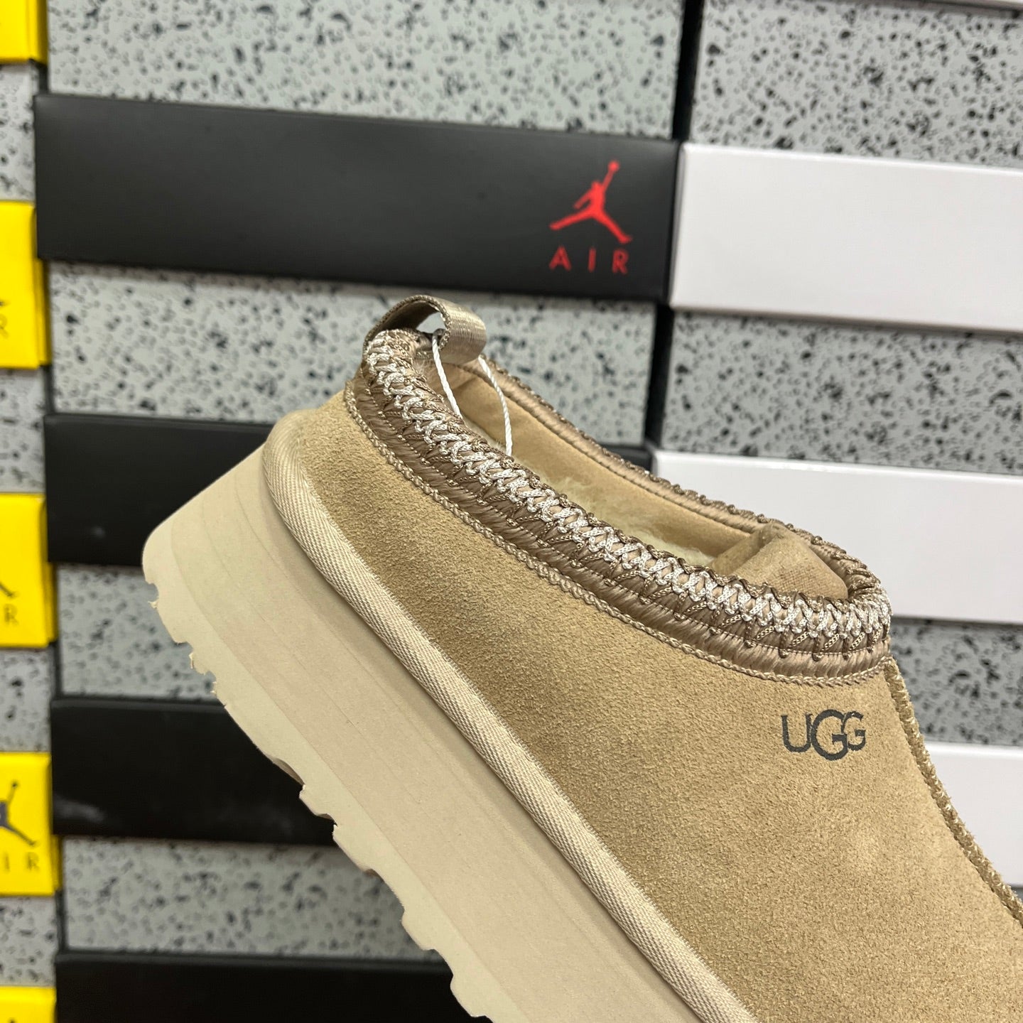 UGG Thick-Soled Low-Cut Fur Snow Boots