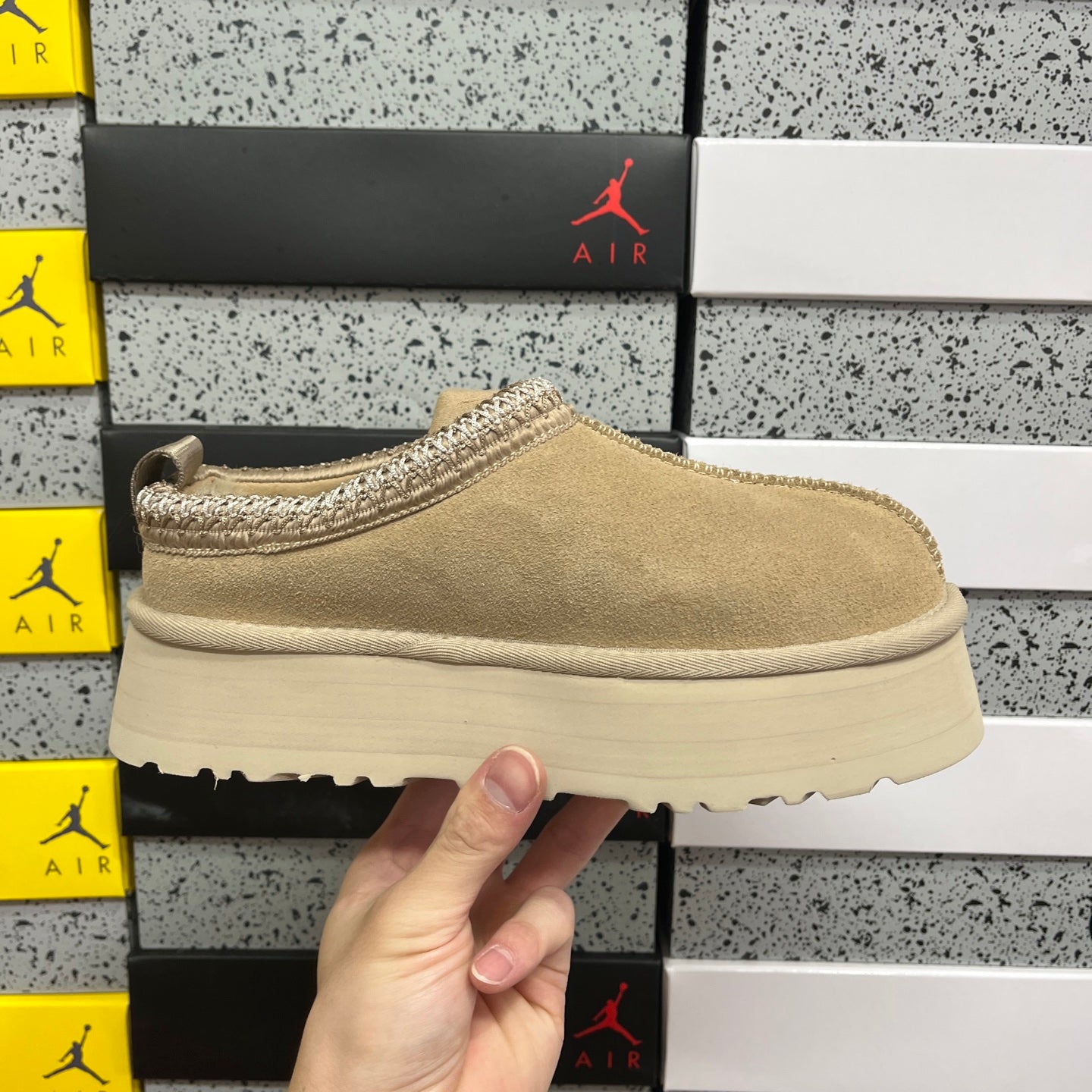 UGG Thick-Soled Low-Cut Fur Snow Boots